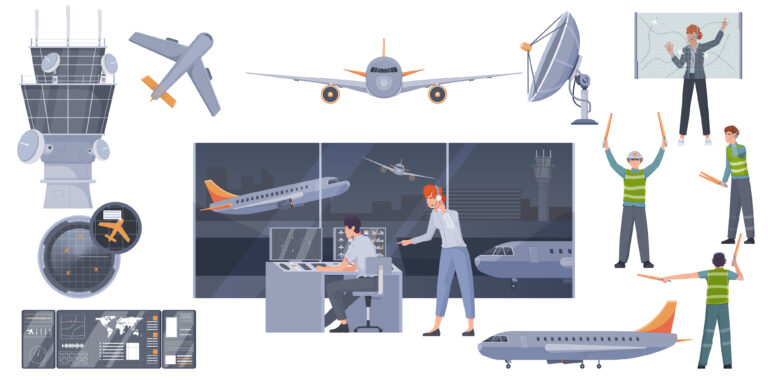 Air Traffic Control Set